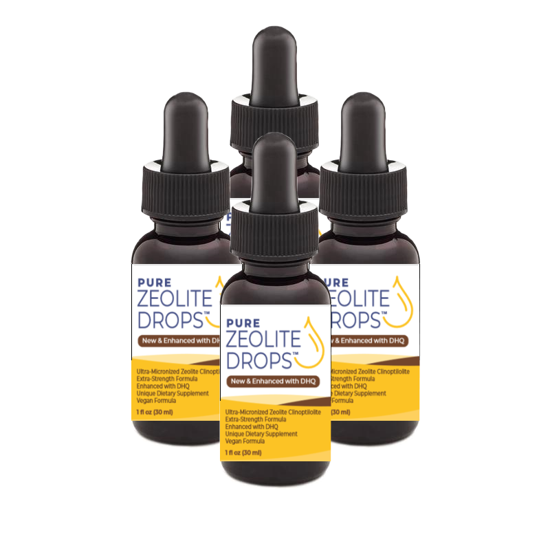 Pure Zeolite Drops Enhanced with DHQ<br>Liquid Zeolite Co.