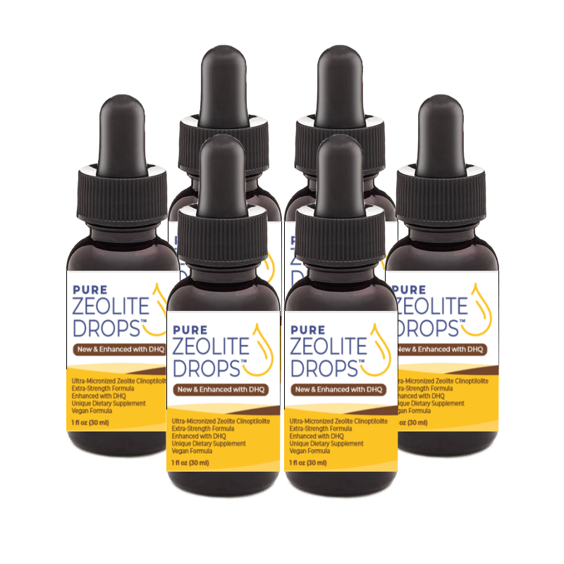 Pure Zeolite Drops Enhanced with DHQ<br>Liquid Zeolite Co.